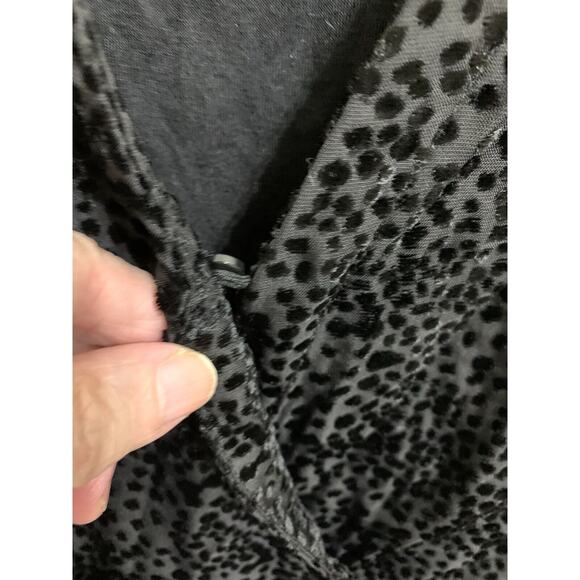 COPPER & BLACK by FAT FACE Burn Out Black LEXI DEVORE Party Dress Sz 8 NWT - Picture 13 of 14